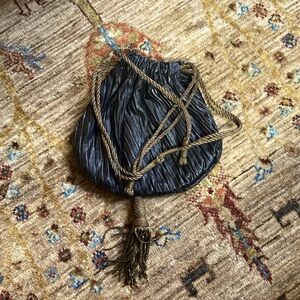 Handmade Couturier Leather Evening Bag